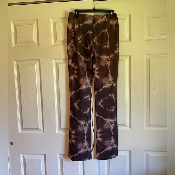 I am Gia medium brown tie die evie pants flare festival concert rave pants - Picture 9 of 10